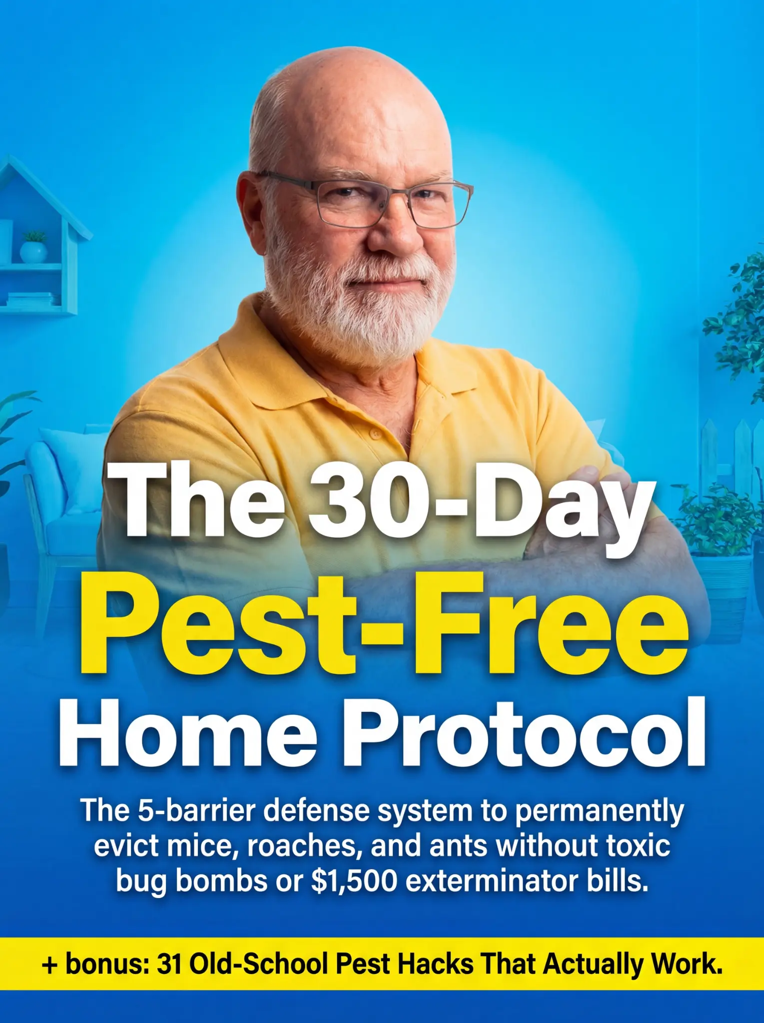 The 30-Day Pest-Free Home Protocol book cover